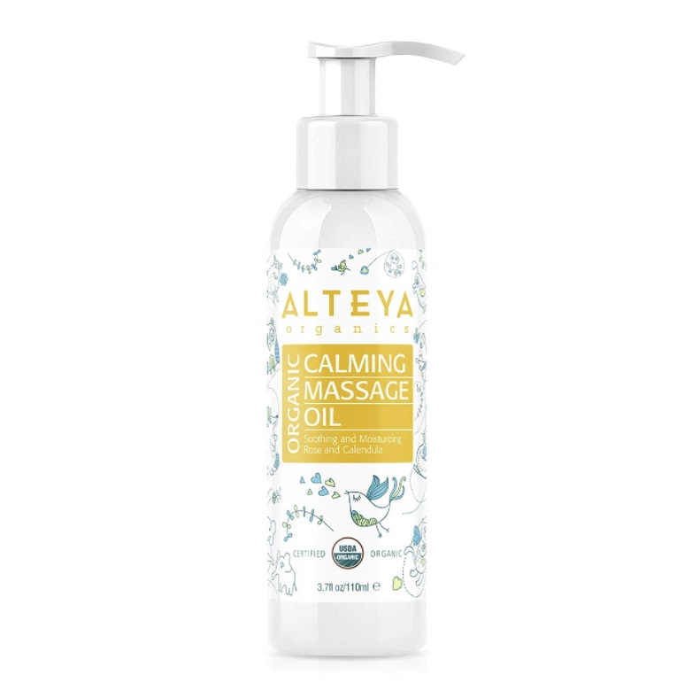 Alteya Organics Beroligende Baby Massageolie - Økologisk