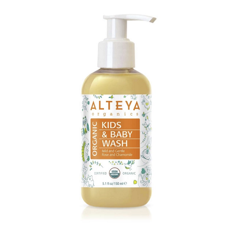 Alteya Organics Organic Kids & Baby Wash 250ml - Alteya Organics Hudpleje  - 3800219790450