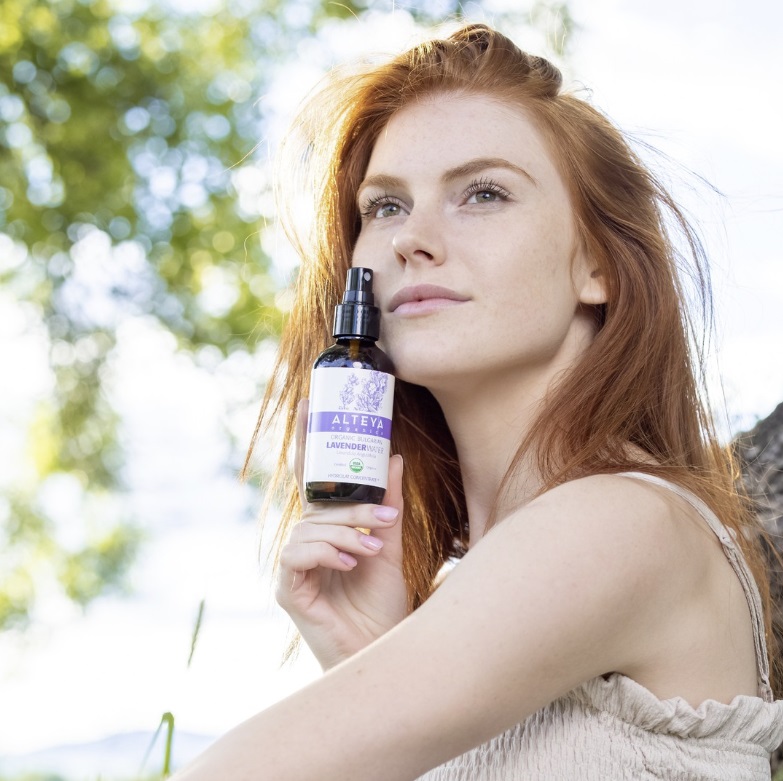 Alteya Organics Økologisk Lavendelvand 120ml – Bæredygtig Skønhed