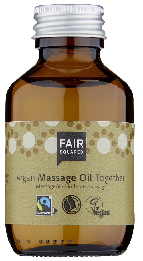 Fair Squared Økologisk Argan Massageolie - Beroligende Pleje