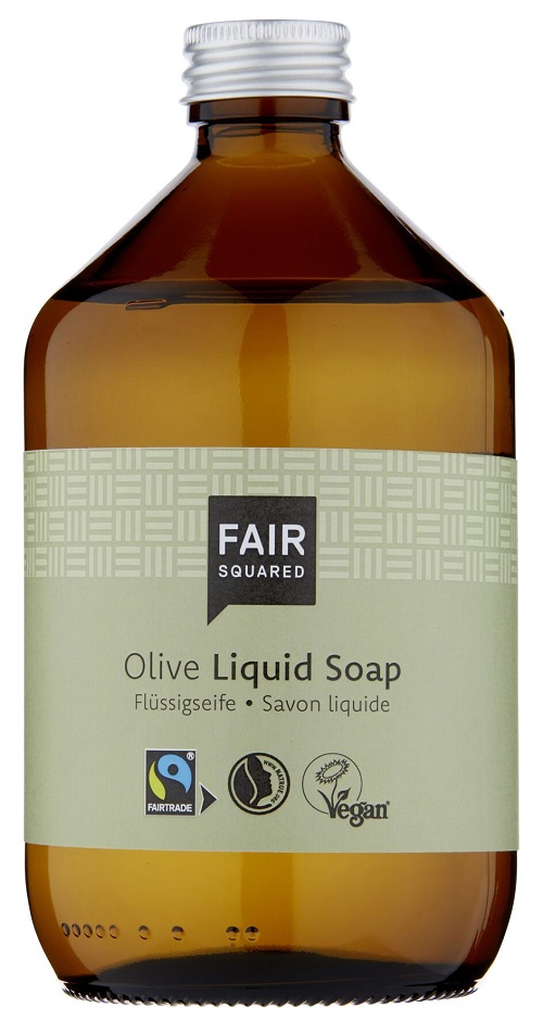 Fair Squared Oliven Flydende Sæbe 500ml - Økologisk Håndsæbe