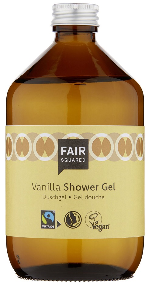 Fair Squared Vanilje Dusjgel 500ml – Hudpleje Tilbud
