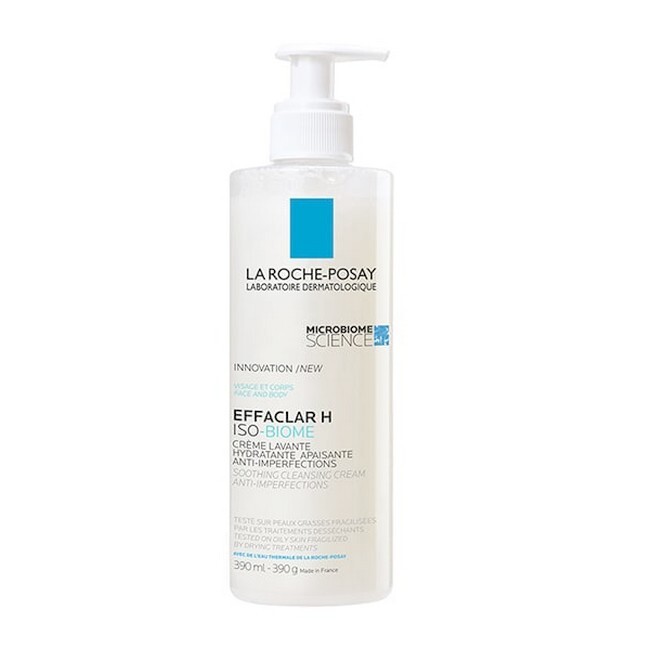 La Roche-Posay Effaclar H Rensecreme til fedtet hud 390 ml