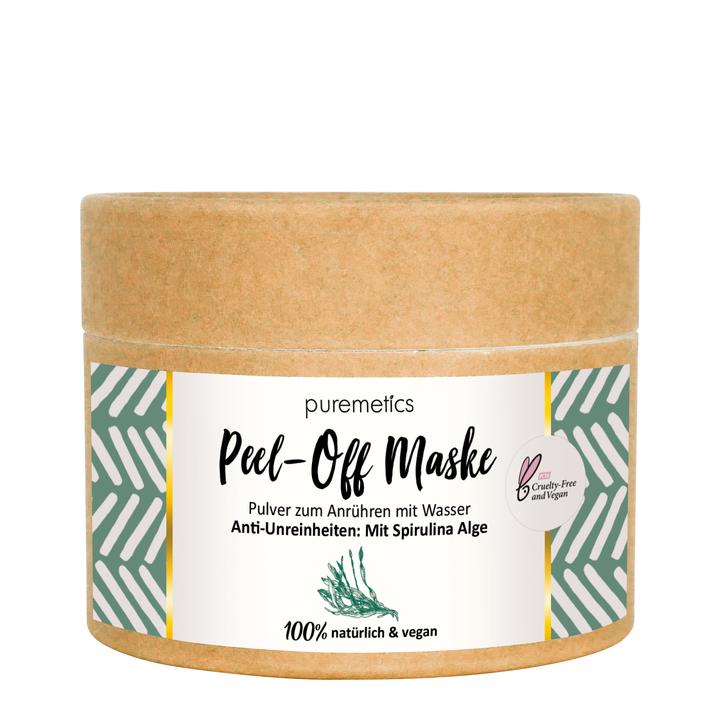 Puremetics Spirulina Peel Off Maske til Uren Hud