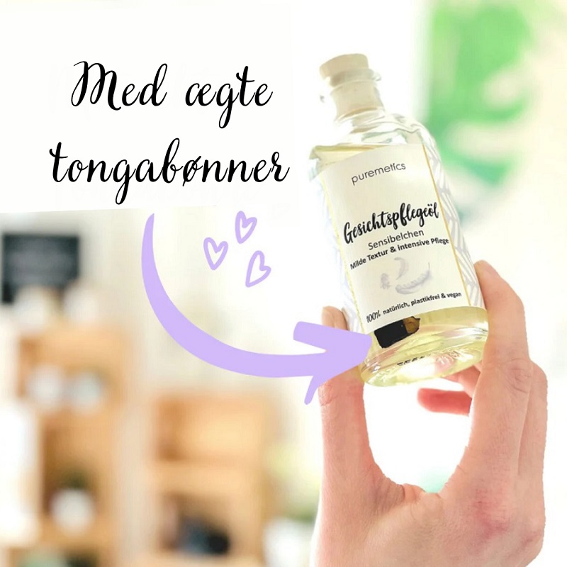Duftfri Ansigtsplejeolie fra Puremetics - Intensiv Pleje