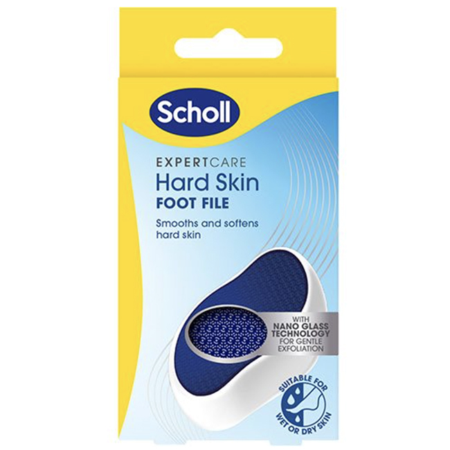 Scholl Nano Manuel Fodfil - Hudpleje Til Dine Fødder